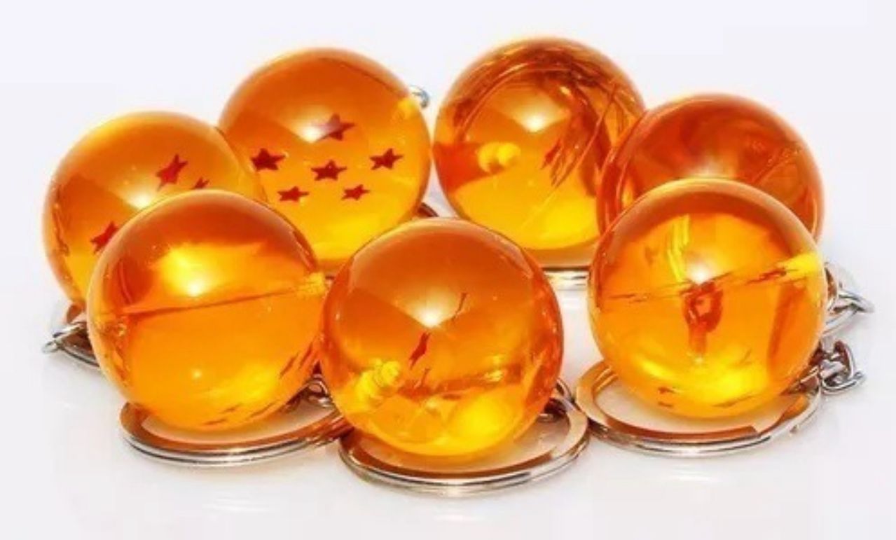 LLAVEROS ESFERAS DEL DRAGON X 7